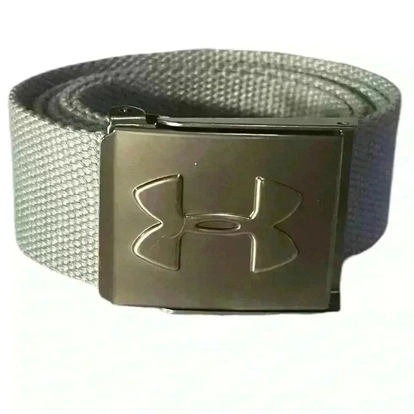 Under Armour Other - Under Armour Men’s Webbed Belt.  Pre Owned Excellent Condition. Gray.